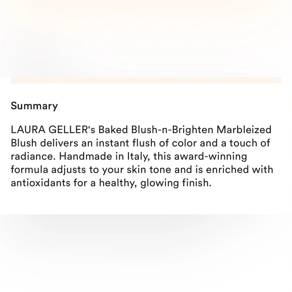 Laura Geller TROPIC HUES Marbled Baked Blush